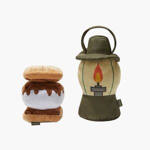 FabFitFun S’mores & Lantern Plush Dog Duo Large/Extra Large Dog Toys